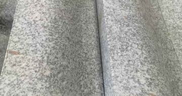 邵阳芙蓉白S型拉丝面路沿石