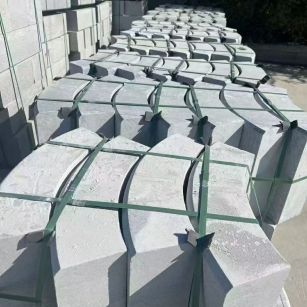 邵阳 芝麻灰弧形路沿石