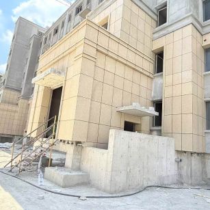 邵阳 黄金麻干挂，工地实拍