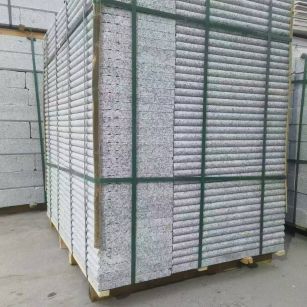 邵阳 芙蓉白3公分厚磨圆边、拉槽，楼梯踏步