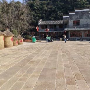 邵阳仿古石铺装效果