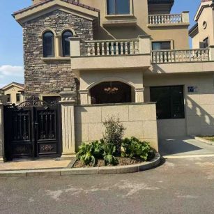 邵阳黄金麻别墅干挂效果展示