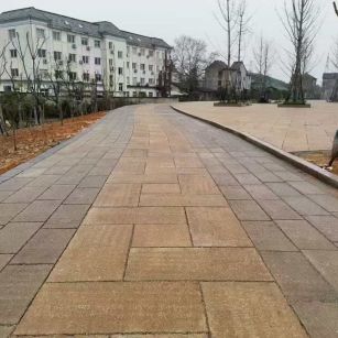 邵阳仿古石铺装效果