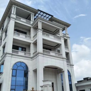 邵阳芝麻白别墅干挂效果展示