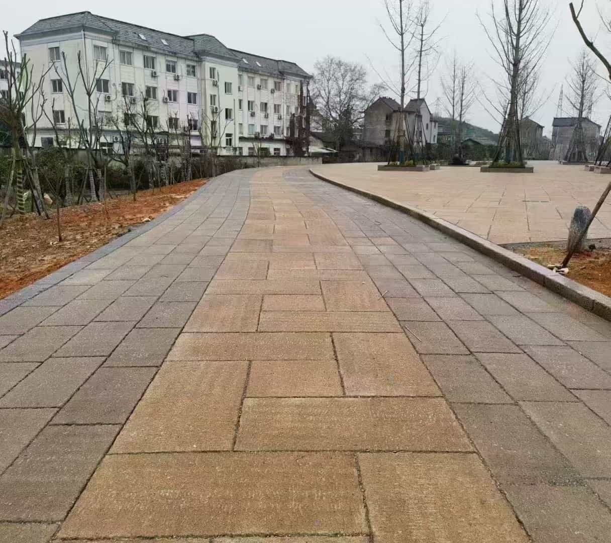 邵阳仿古石铺装效果