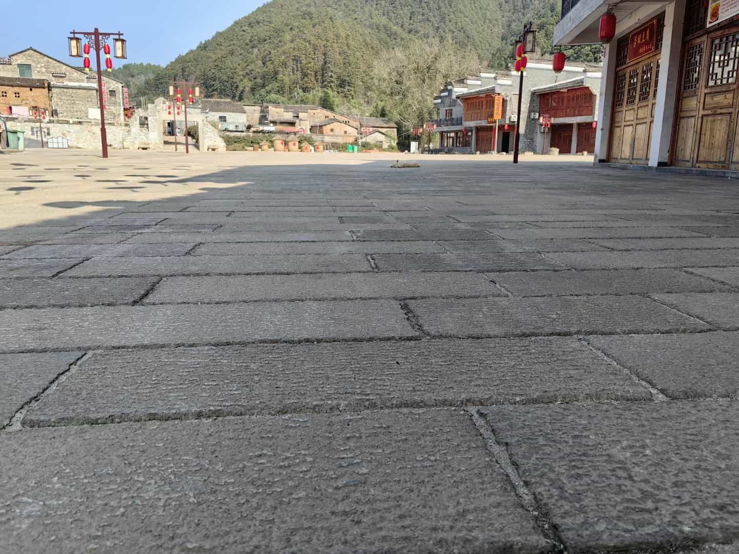 邵阳仿古石铺装效果