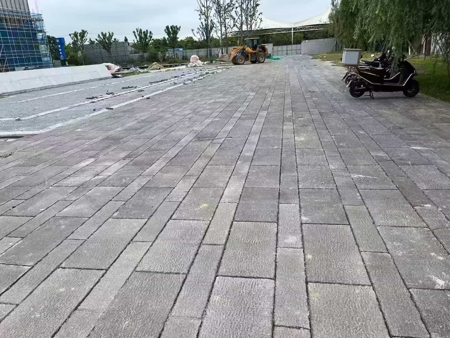 邵阳仿古石铺装效果