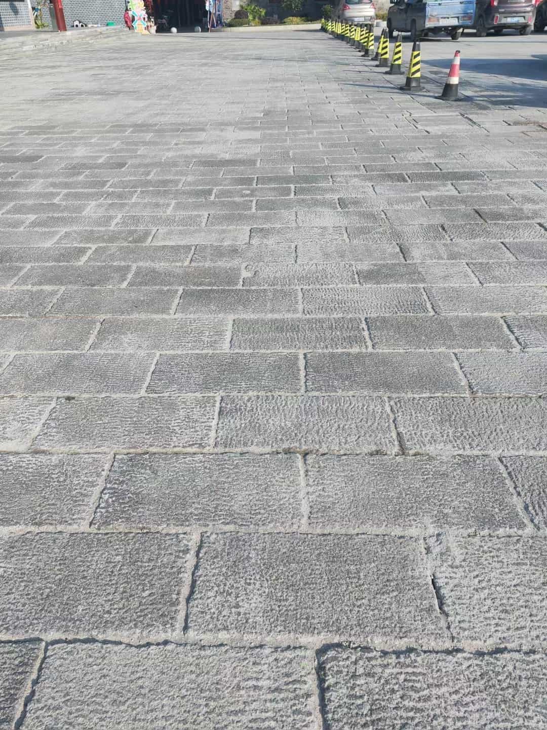 邵阳仿古石铺装效果