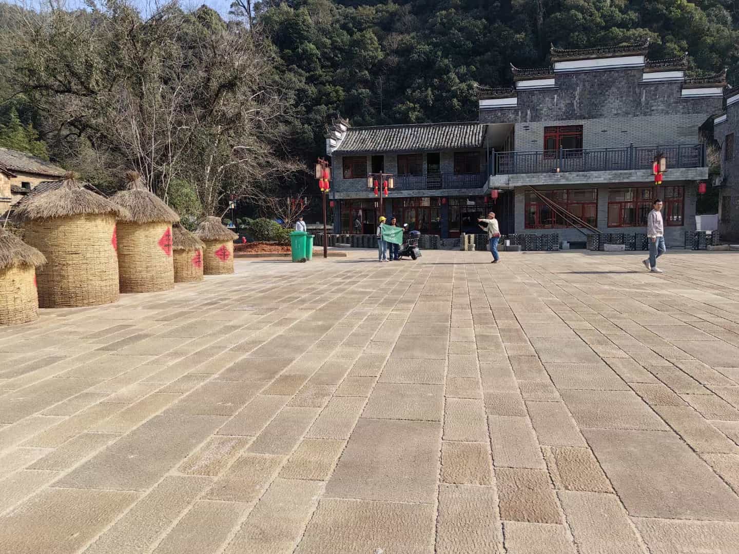 邵阳仿古石铺装效果