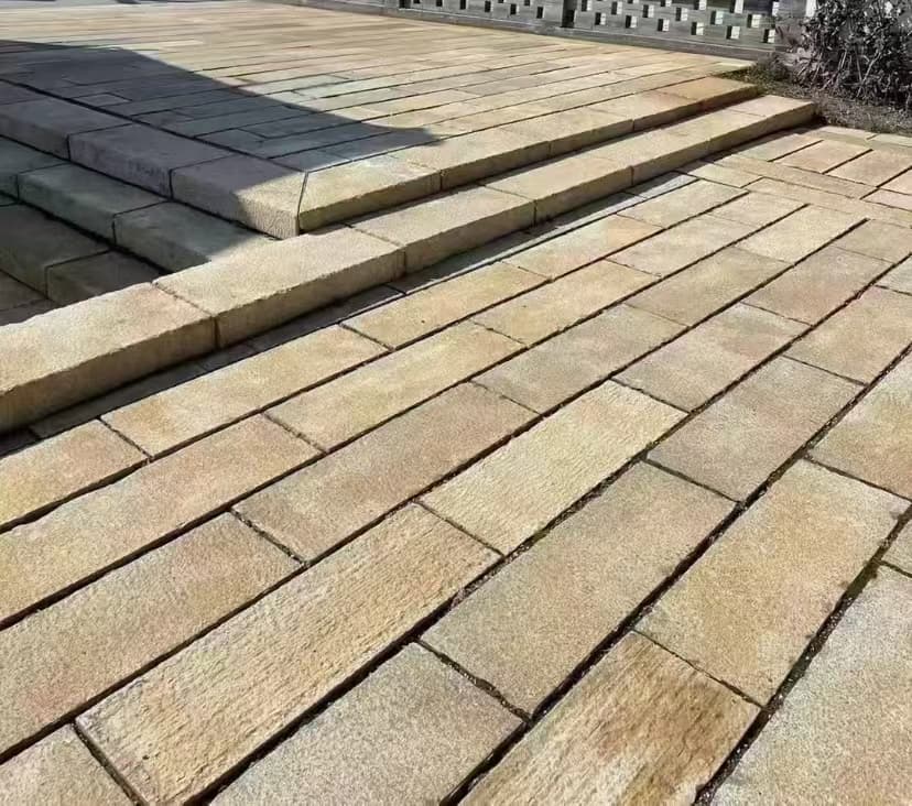 邵阳仿古石铺装效果