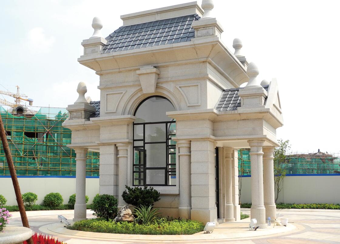 邵阳花岗岩在建筑外墙的应用