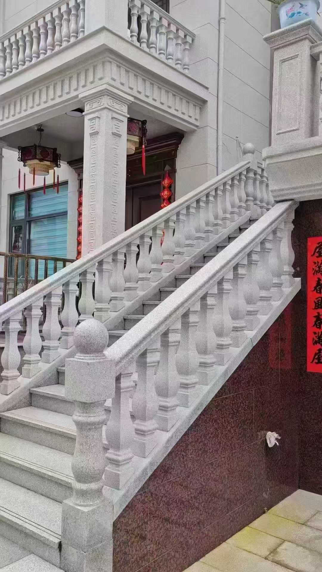 邵阳 天然石材 阳台庭院护栏、栏杆