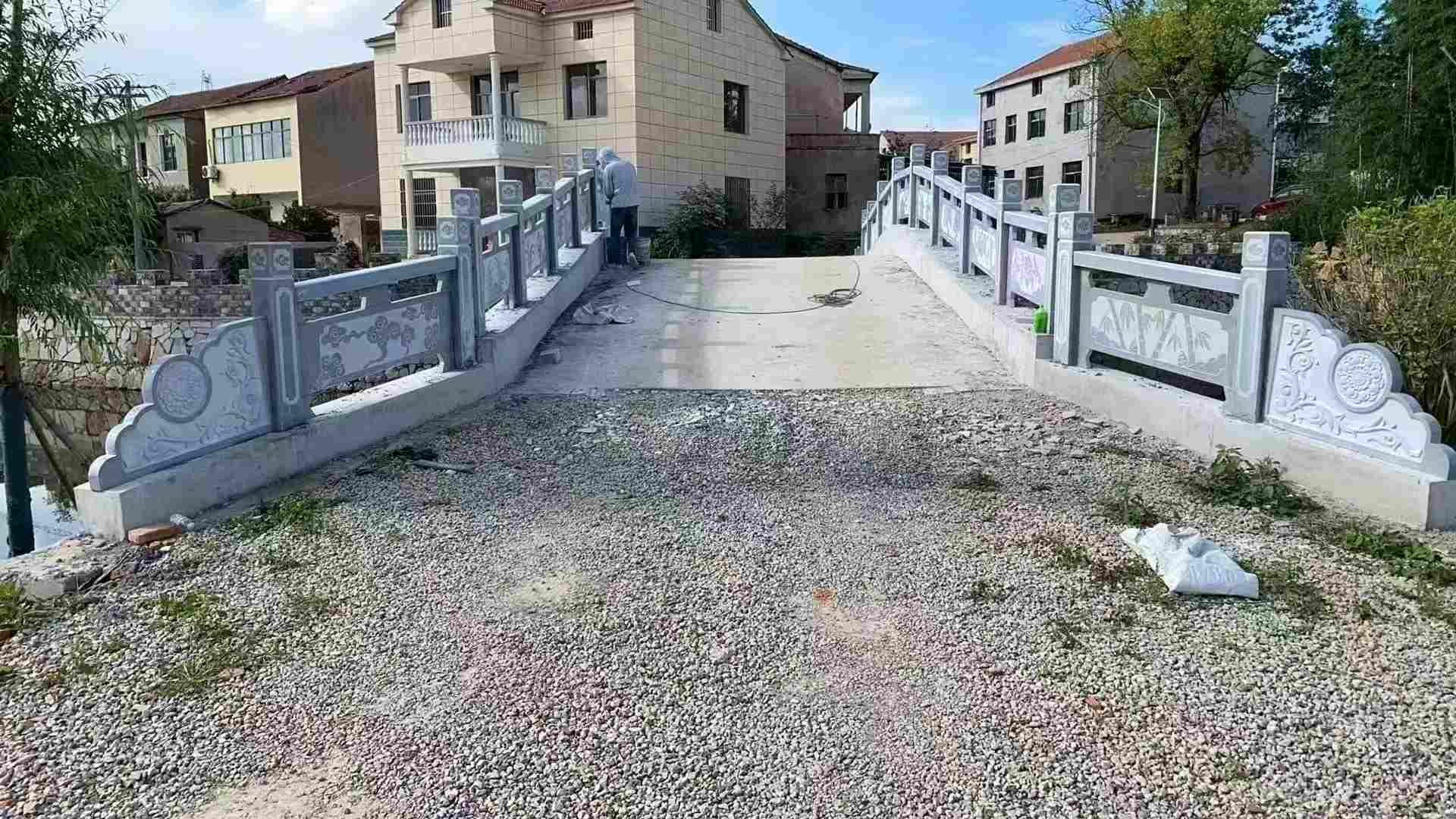 邵阳 芝麻灰花岗岩桥栏杆